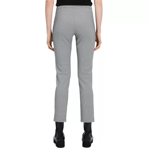 Theory Womens Houndstooth Slim Kick PantBlack Multi