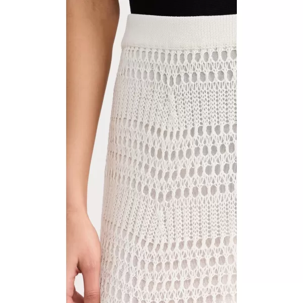 Theory Womens Lace Knit SkirtIvory