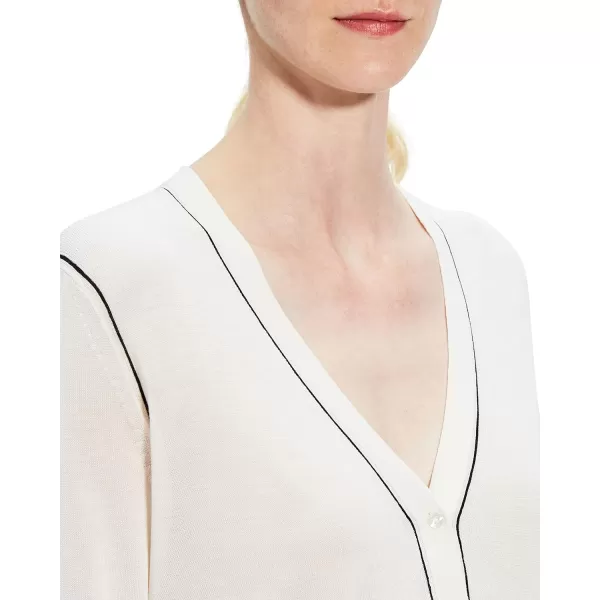 Theory Womens Outline CardiWhite