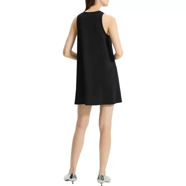 Theory Womens Rib Neck Tank DressBlack