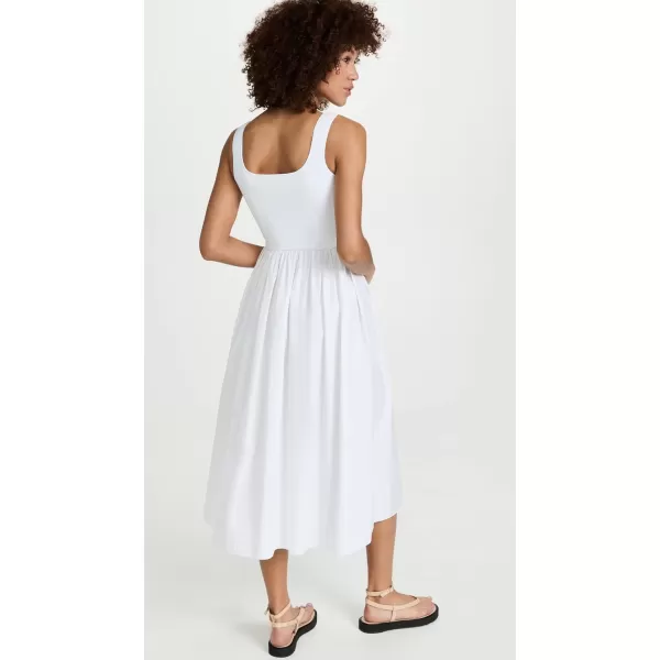 Theory Womens Sleeveless Volume DressWhite