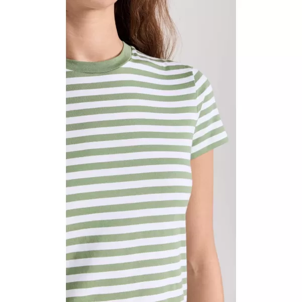 Theory Womens Tiny Tee 2Leaf Multi