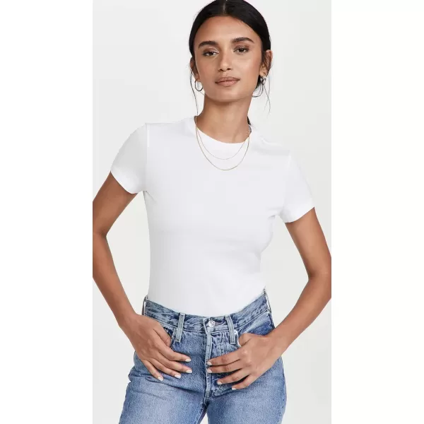 Theory Womens Tiny TeeWhite