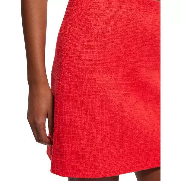 Theory Womens Tonal Tweed Mini SkirtGrenadine