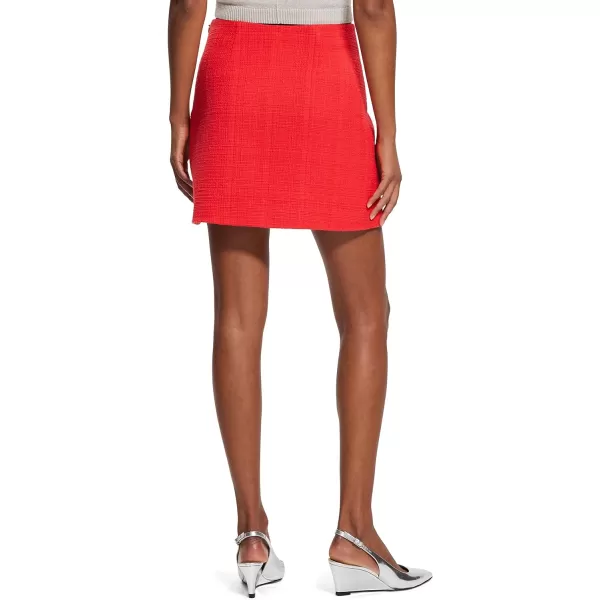 Theory Womens Tonal Tweed Mini SkirtGrenadine