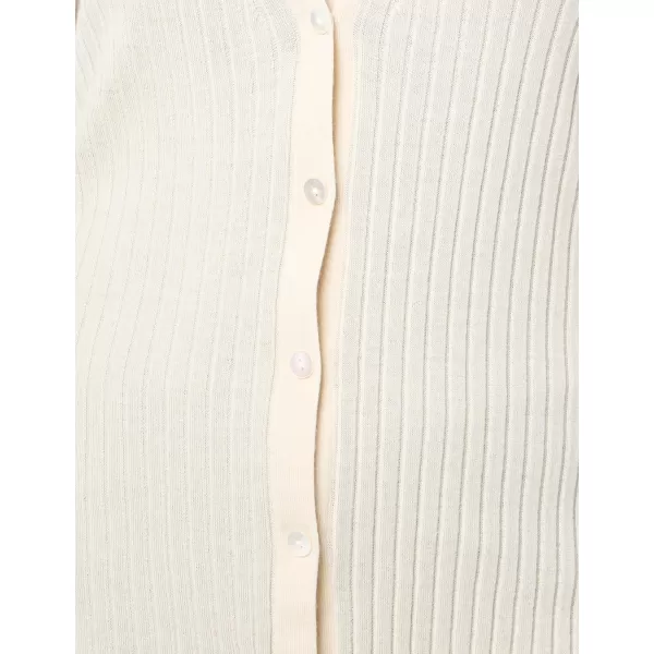 Theory Womens Wide Ribbed CardiganEcru