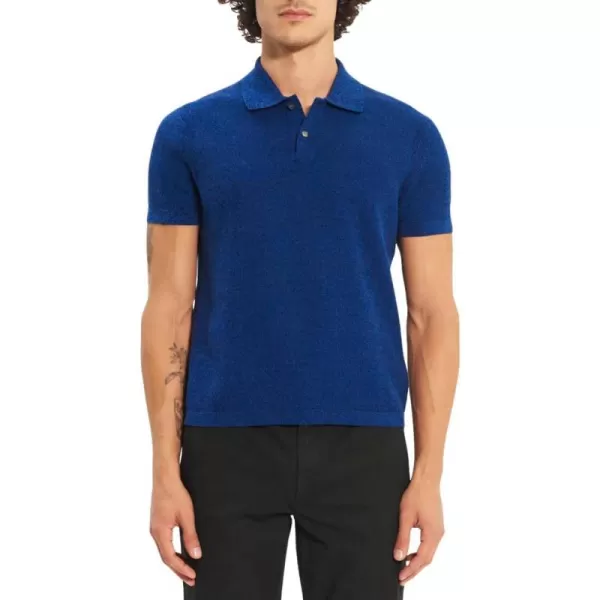 Theory Mens Nare Ss Poloeco BREBalticKlein Blue