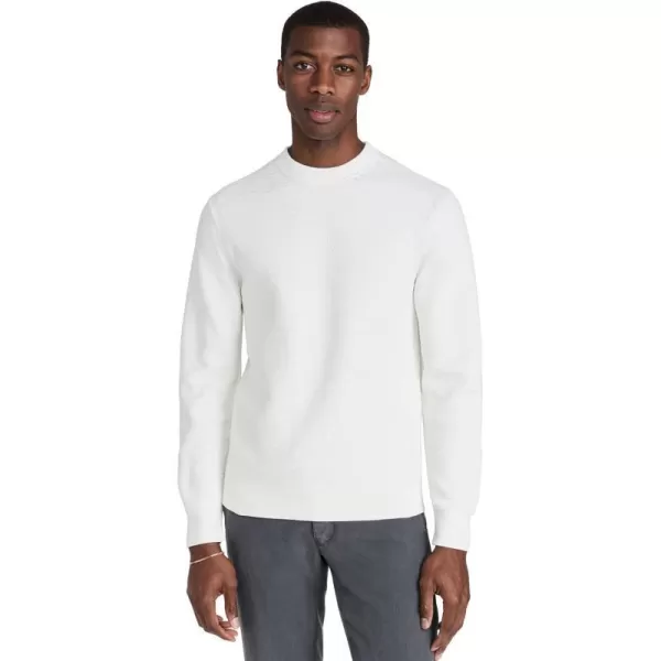 Theory Mens Riland Breach Crewneck SweaterIvory