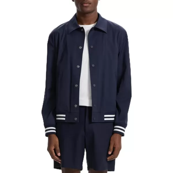 Theory Mens Varsity Jacket in NeotericNavy