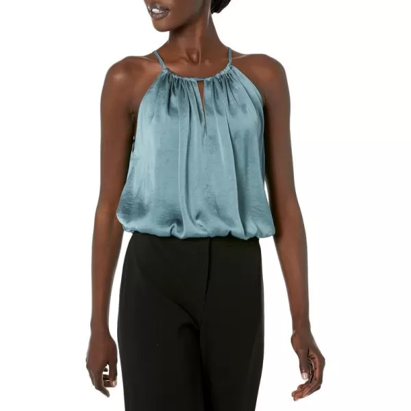 Theory Womens Gathered Cami TopSeafoam