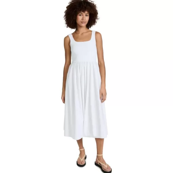 Theory Womens Sleeveless Volume DressWhite