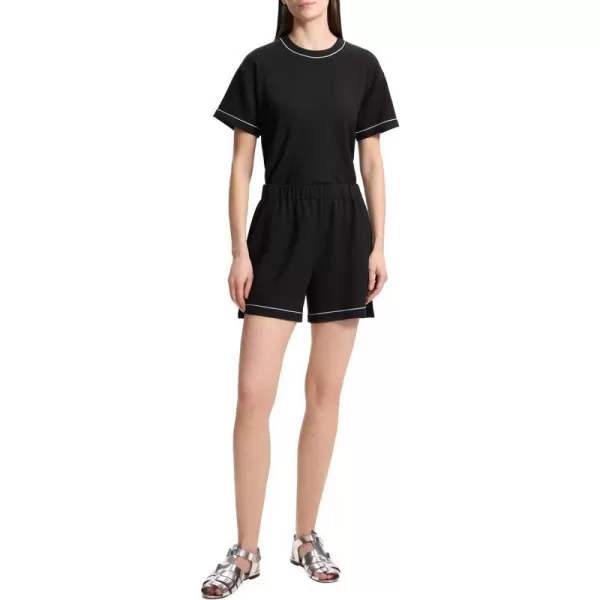 Theory womens Pull on Shorts StitchedBlack