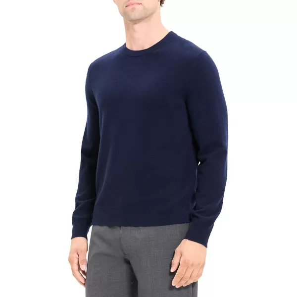 Theory Mens Hilles Crew B Cashmere SweaterBaltic