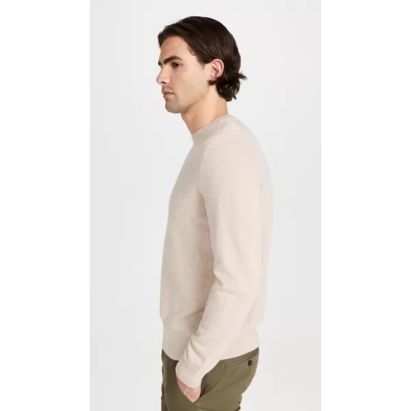 Theory Mens Hilles Crew B Cashmere SweaterWheat