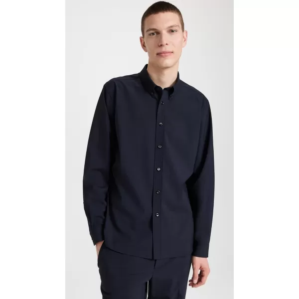 Theory Mens Hugh Button Down ShirtNavy