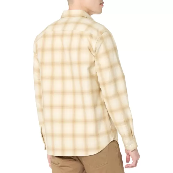 Theory Mens IrvingFade FlannelNatural Multi