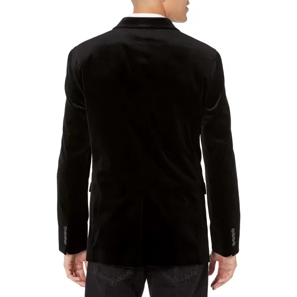 Theory Mens Stretch Velvet Tailored JacketBlack