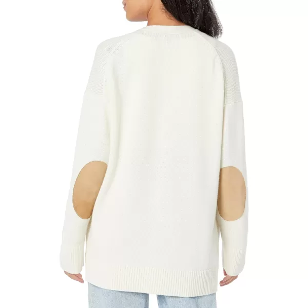 Theory Womens Boxy Oversized CardiganIvory