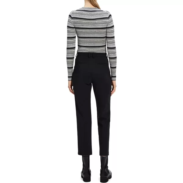 Theory Womens HighWaist Ponte Straight PantBlack