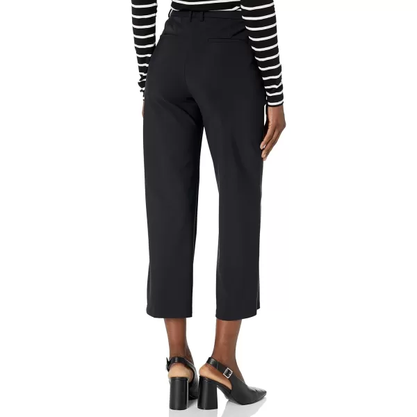 Theory Womens HighWaist Ponte Straight PantBlack