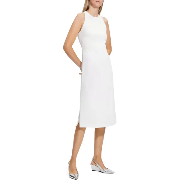 Theory Womens XBack Midi DressWhite