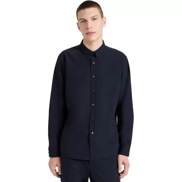 Theory Mens Hugh Button Down ShirtNavy