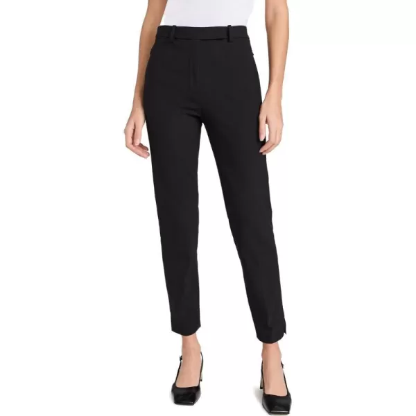 Theory Womens High Waisted Taper PantsBlack