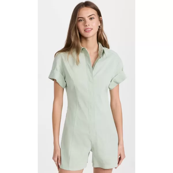 Theory Womens Shirt RomperMint