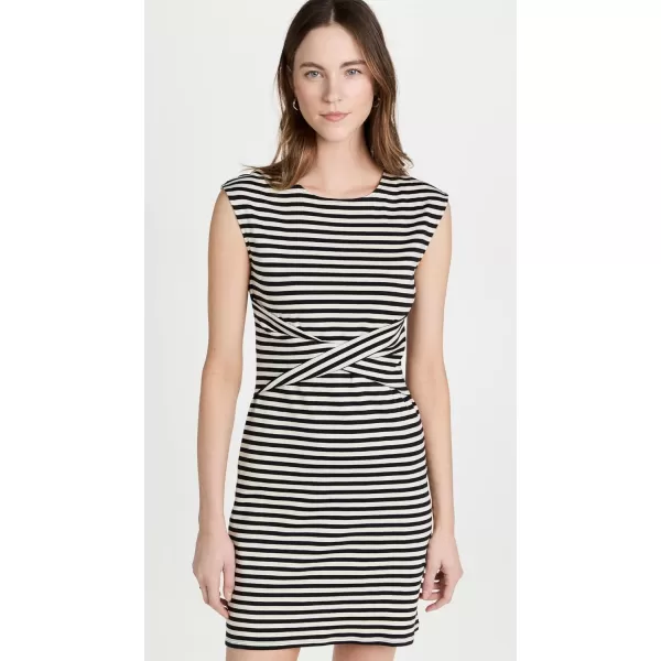 Theory Womens Sleeveless Twist DressMulti