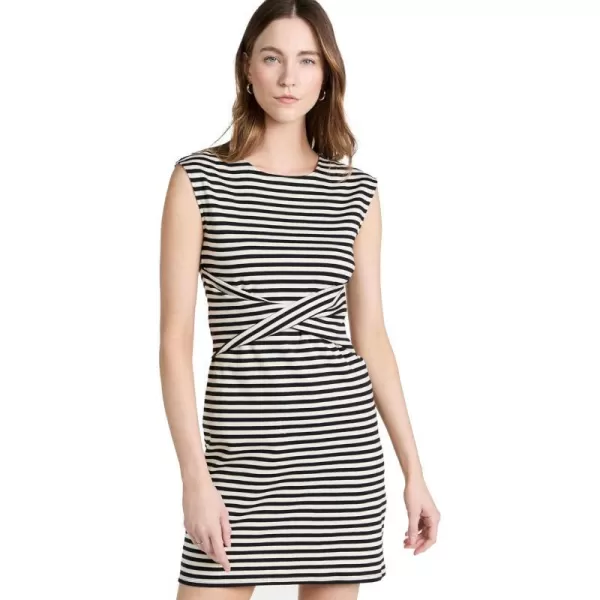 Theory Womens Sleeveless Twist DressMulti