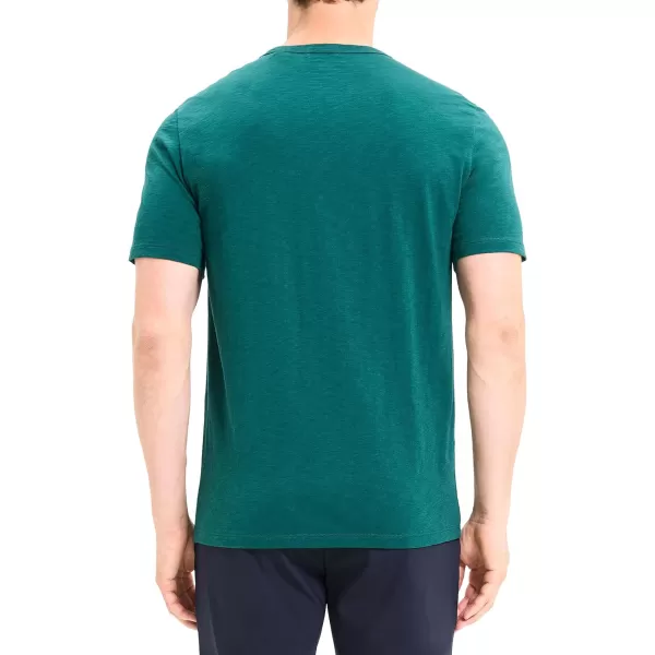 Theory Mens Essential Cosmos Slub Cotton TeeFoliage