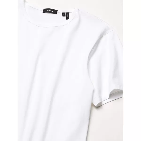 Theory Mens Luxe Cotton Precise TeeWhite