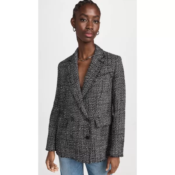 Theory Womens Piazza Jacket 2 RBlack Multi