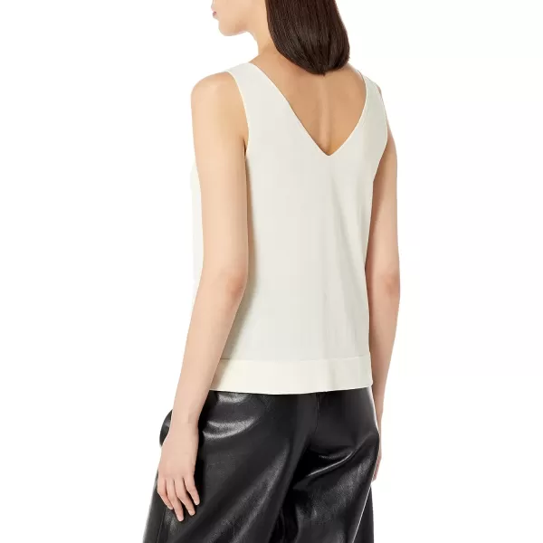 Theory Womens Twist Tank in Bristol CottonIvory