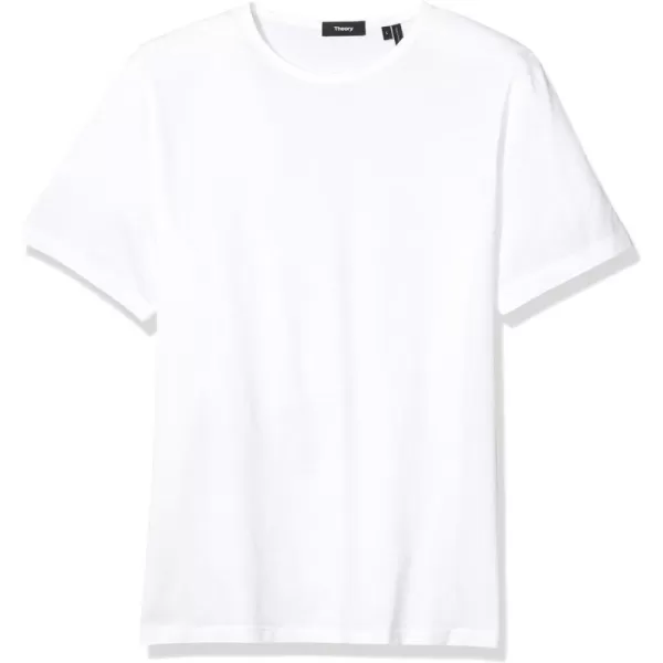 Theory Mens Luxe Cotton Precise TeeWhite