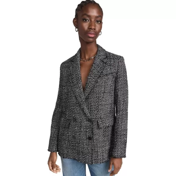 Theory Womens Piazza Jacket 2 RBlack Multi