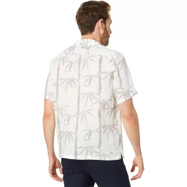 Theory Mens Beau Bamboo ShirtWhiteForce Grey