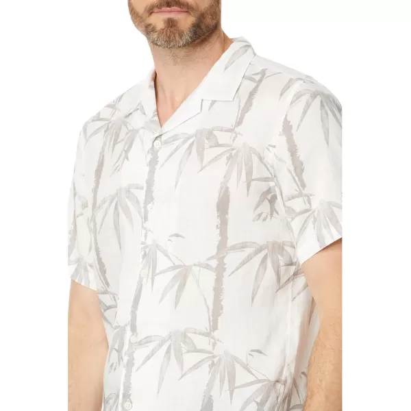 Theory Mens Beau Bamboo ShirtWhiteForce Grey