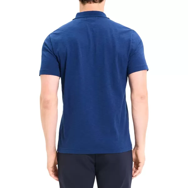 Theory Mens Bron Polo in CosmosBlueberry