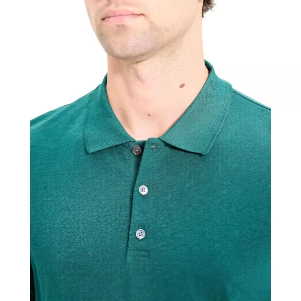 Theory Mens Bron Polo in CosmosFoliage