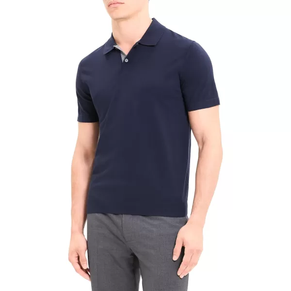 Theory Mens Goris PoloBalticGrey Heather