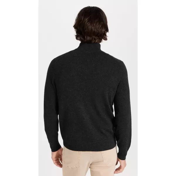 Theory Mens Hilles Quarter Zip Cashmere SweaterPestle Melange