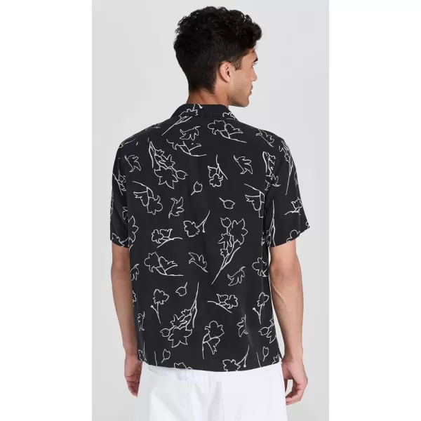 Theory Mens Irving CC Sketch ShirtBlack Multi