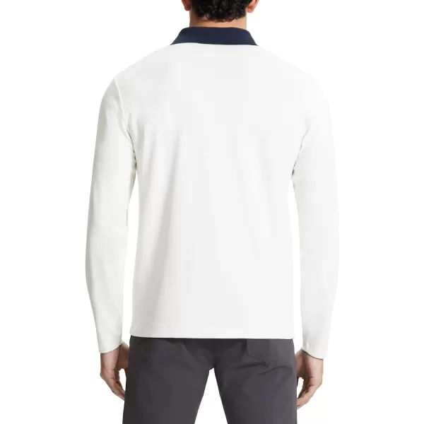 Theory Mens Long Sleeve Kayser PoloIvory