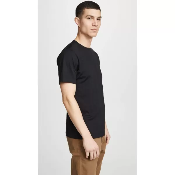 Theory Mens Luxe Cotton Precise TeeBlack