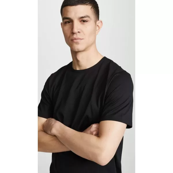 Theory Mens Luxe Cotton Precise TeeBlack