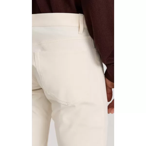 Theory Mens Raffi Neoteric Twill PantsWarm Ivory