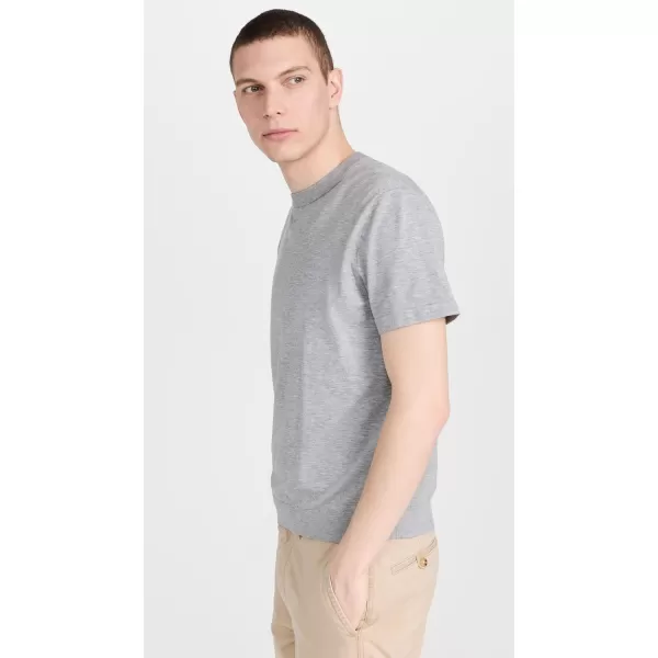 Theory Mens Sarior Tee in Light BilenLight Grey Heather