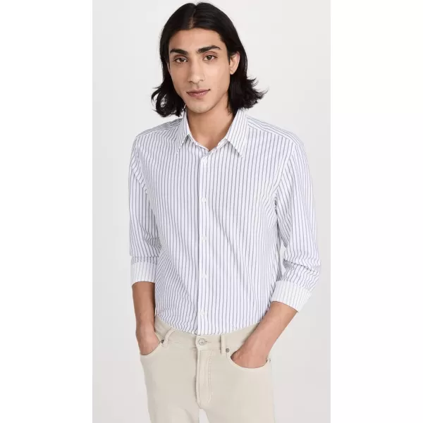 Theory Mens Sylvain Blaine Button Down ShirtWhitePestle