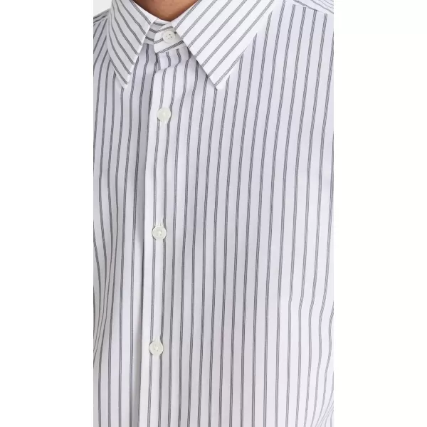 Theory Mens Sylvain Blaine Button Down ShirtWhitePestle